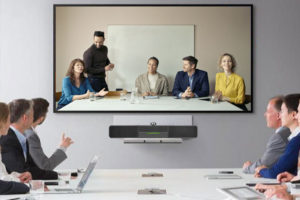 Intelligente Soundbar für Videokonferenzen