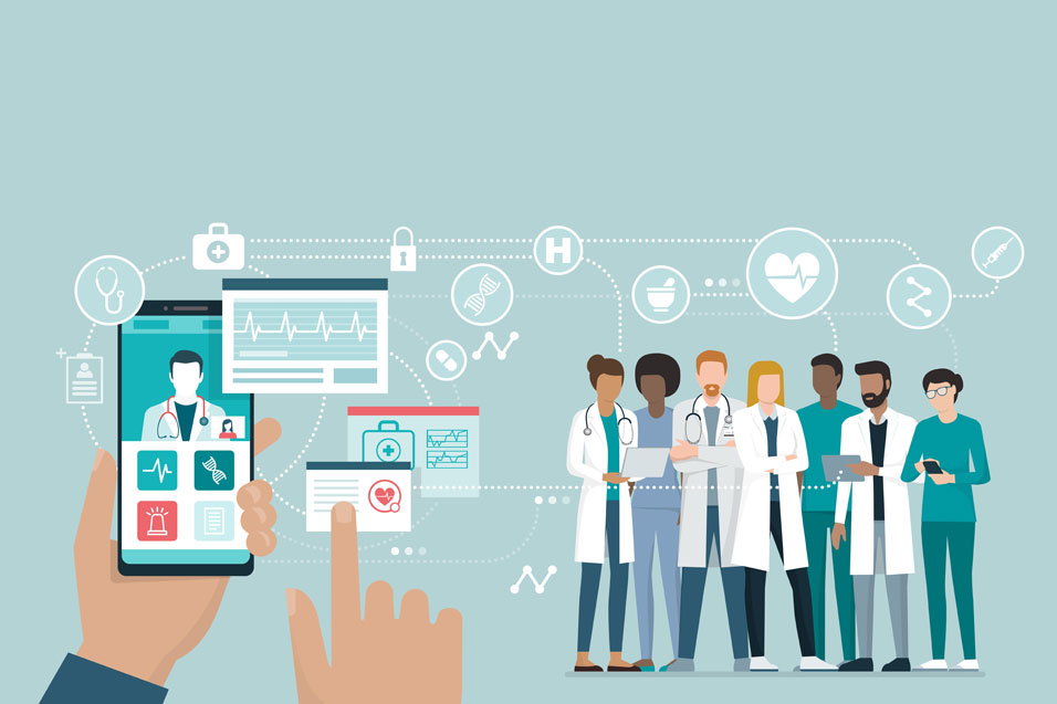 Développement d'applications mobiles dans le secteur de la santé et tests de cybersécurité