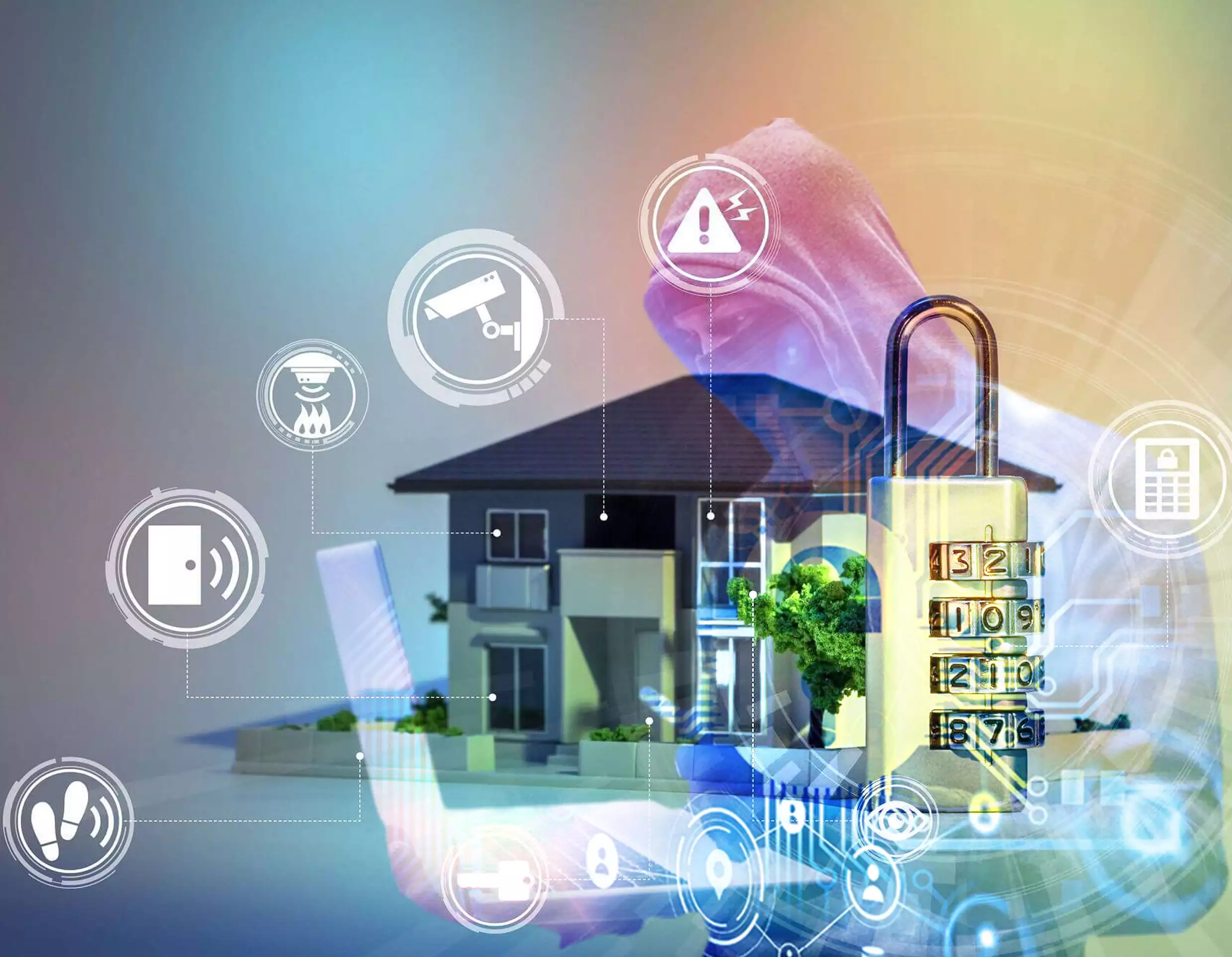 Full-stack Development of an IoT Home Security Solution