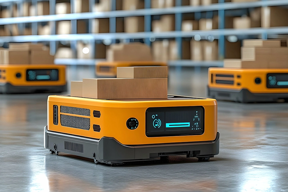 Autonomous-Mobile-Robots-in-Warehouses
