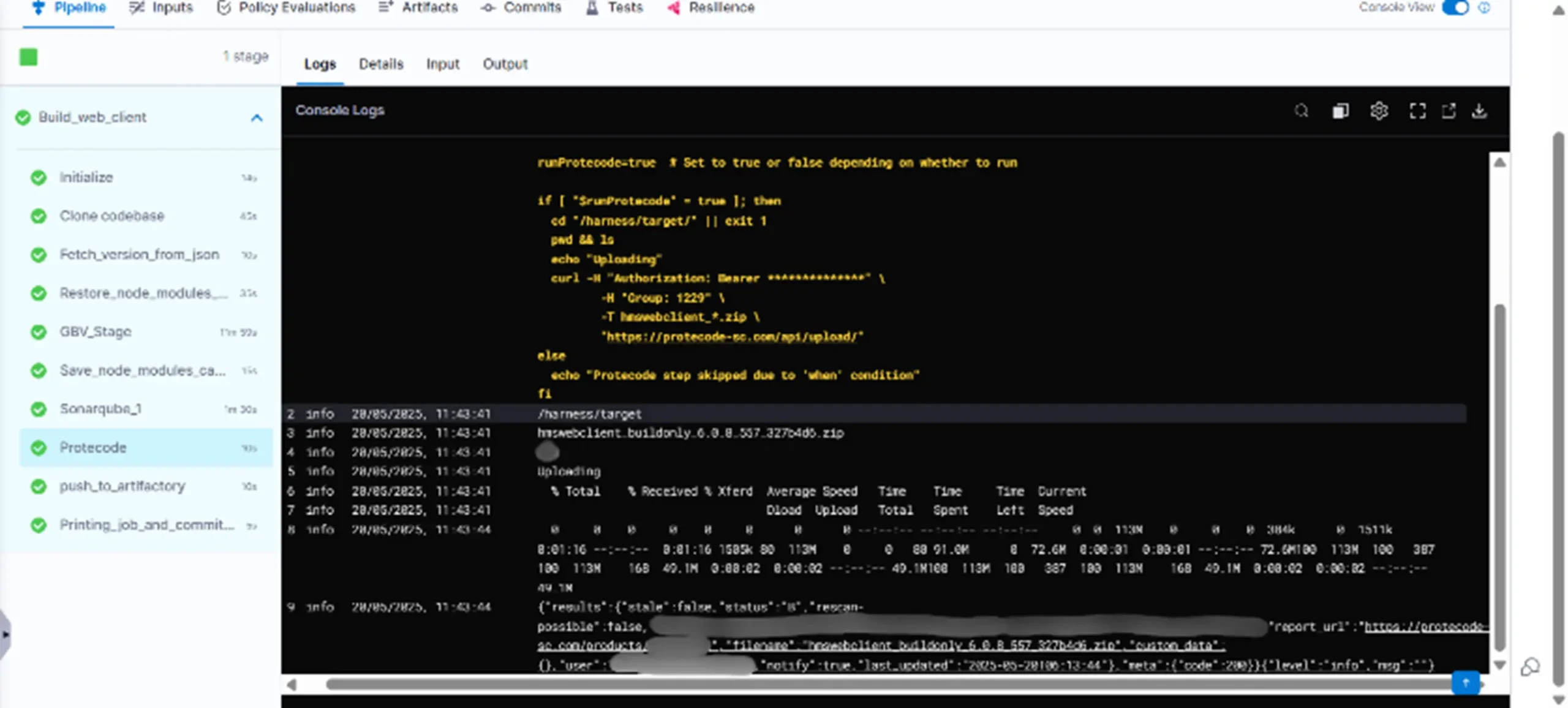 Fig 20 – Pipeline execution completed successfully_1