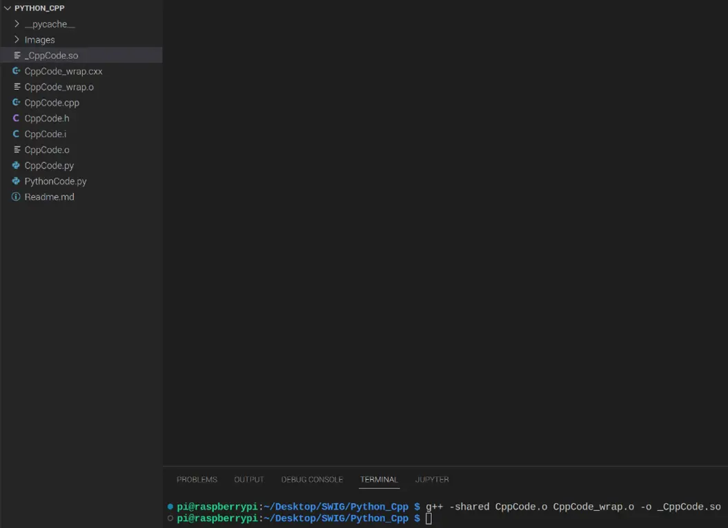 Generate the shared library