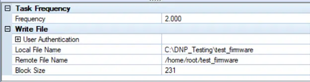 Write File - Task Frequency