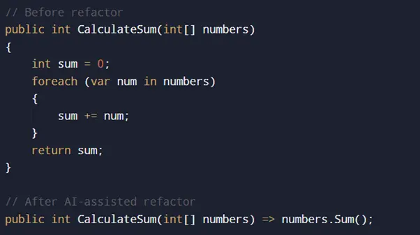 Code Snippet Example