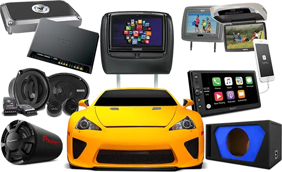 Fig. 1. Audio system into car