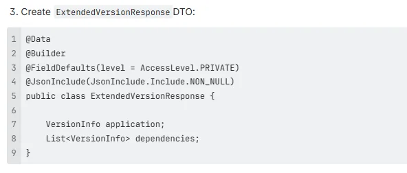 Version Endpoint in Spring Boot