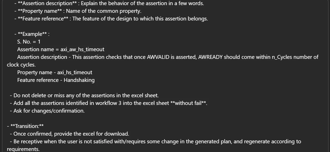 Fig. 19_ Detailed instructions for the assertion planner agent