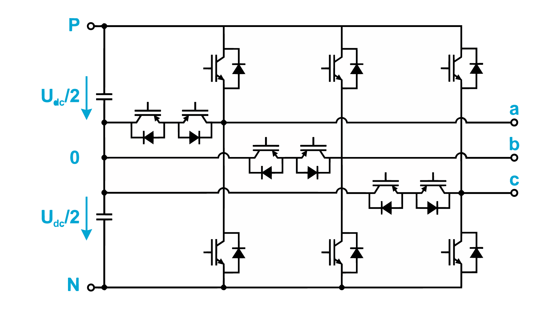 EV Traction Inverter Design 3-level T-type inverter