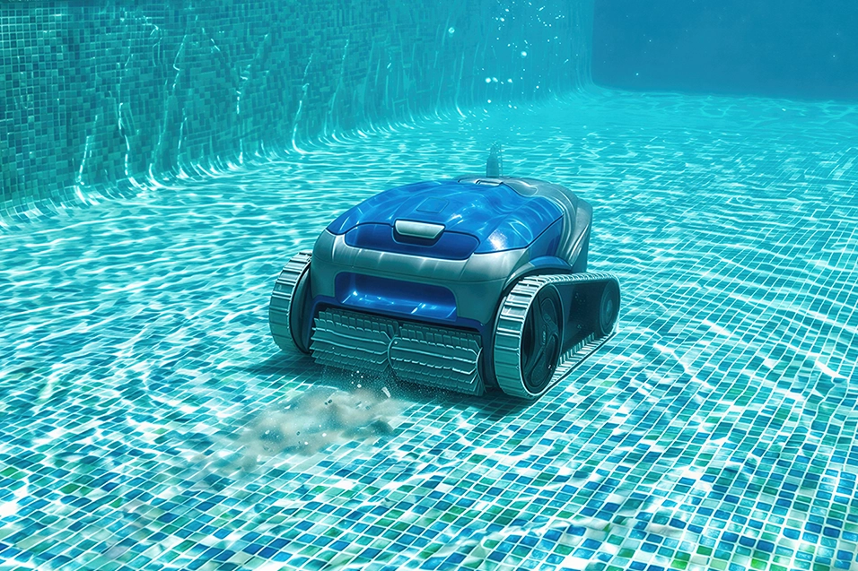 Smarter Robotic Pool Cleaning with AI