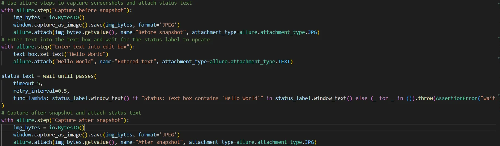 UI Automation with PyWinAuto and Allure Reports UI Automation with PyWinAuto and Allure Reports