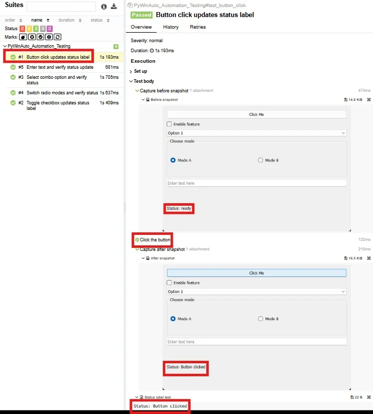 UI Automation with PyWinAuto and Allure Reports UI Automation with PyWinAuto and Allure Reports