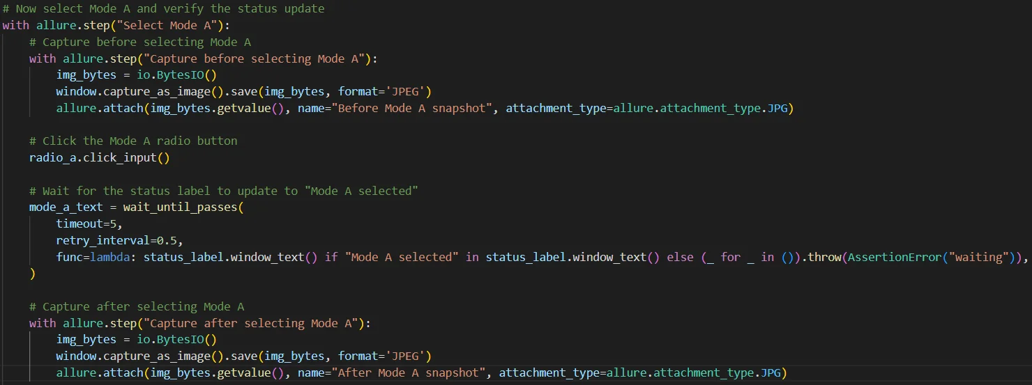 UI Automation with PyWinAuto and Allure Reports UI Automation with PyWinAuto and Allure Reports