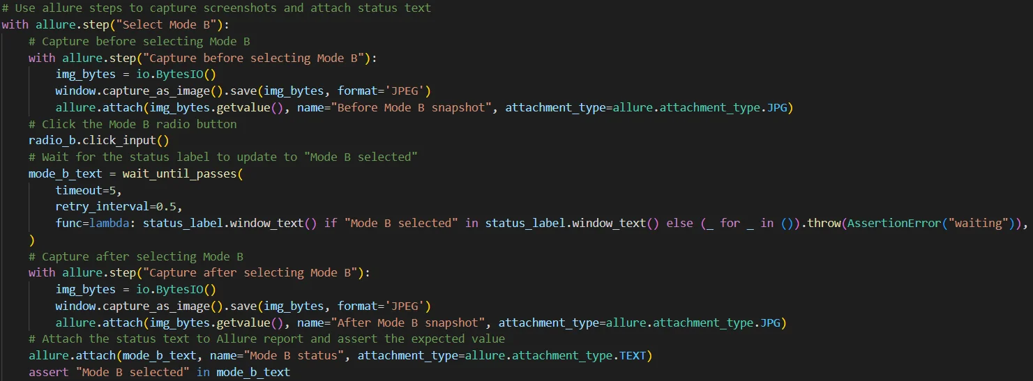 UI Automation with PyWinAuto and Allure Reports UI Automation with PyWinAuto and Allure Reports
