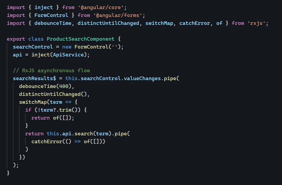 RxJS still wins for asynchronous behavior in reactive programming